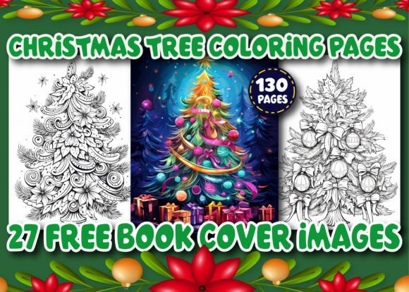 130 Christmas Tree Coloring Pages: A Comprehensive Guide for Adult Colorists
