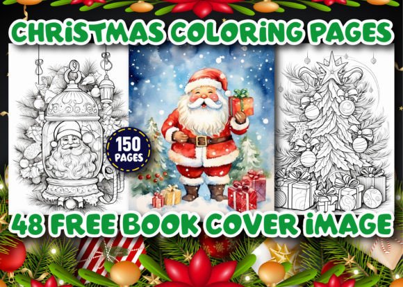 150 Christmas Coloring Pages for Adults: A Creative and Relaxing Way to Celebrate the Holidays