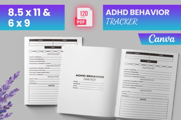 ADHD Behavior Tracker Canva KDP: A Comprehensive Guide to Effective Tracking