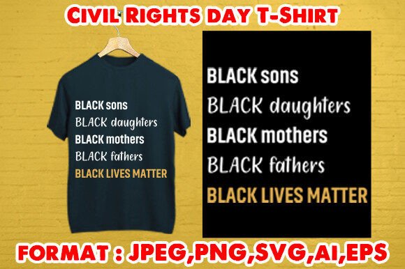 Civil Rights Day T-Shirt: A Versatile and Meaningful Print-on-Demand Product