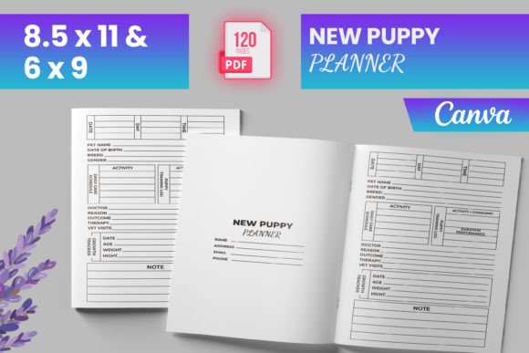 New Puppy Planner Canva KDP: A Comprehensive Guide for New Dog Owners